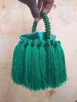 Beautiful Handmade Beaded Bag - 2