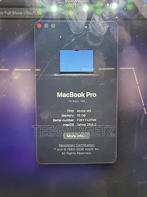 Apple MacBook Pro 2025 M5 16GB RAM 1TB SSD
