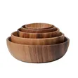 Acacia Wood Soup Bowl - Brand New - 3