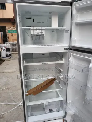 Brand New LG 308L Inverter Double Door Refrigerator - Silver