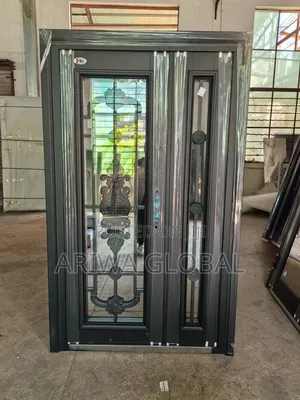 Brand New French Interior Glass Door - Black