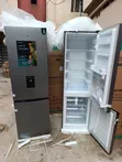 Brand New Hisense 263L Double Door Refrigerator - Silver - 1