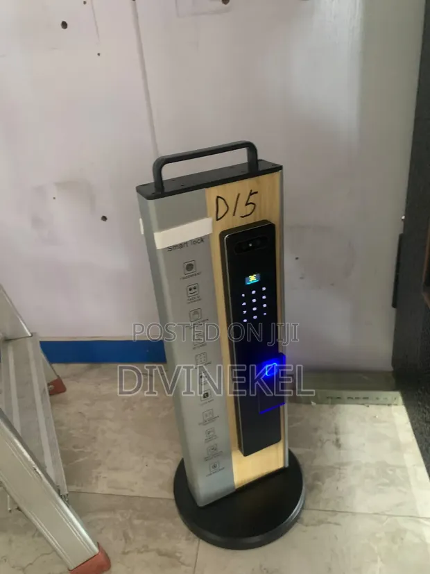 Smart Door Lock: Fingerprint, Password, Card Access - 1