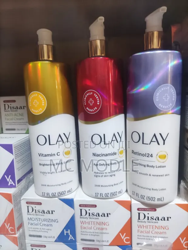 Olay Body Lotions - Vitamin C, Niacinamide, Retinol - 1