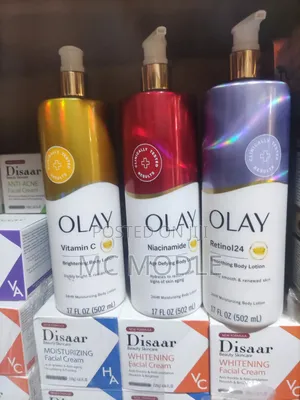 Olay Body Lotions - Vitamin C, Niacinamide, Retinol