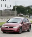 Honda Civic 2008 Burgundy - 2