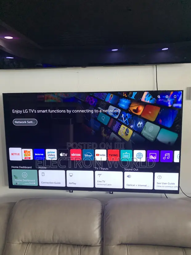 55-inch Samsung Frameless 4K UHD Smart TV - 1