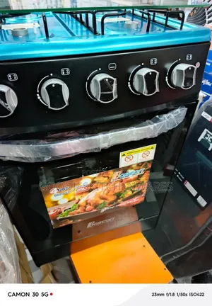 Brand New 4 Burner Gas Stove with Electric Oven