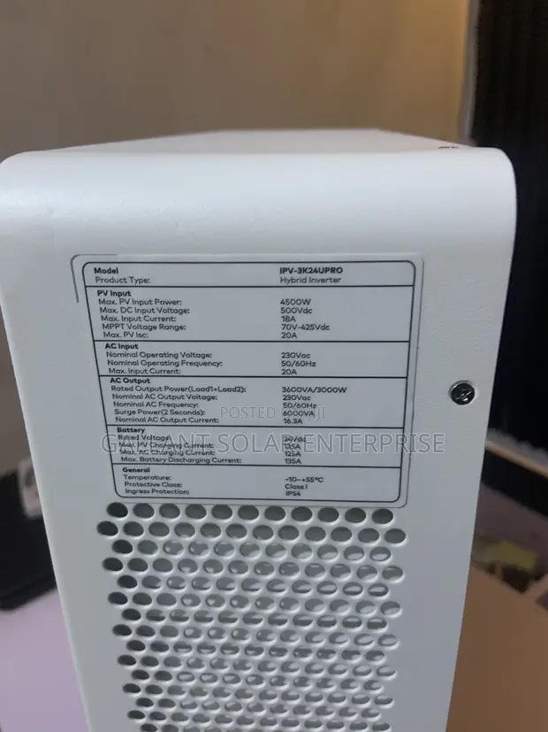 Itel 3kVA Solar Inverter 24V - 1