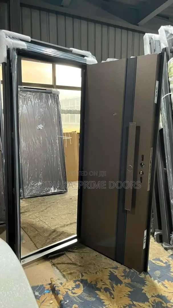 7ft x 3ft Turkish Bulletproof Copper Door (Bronze Brown) - 1
