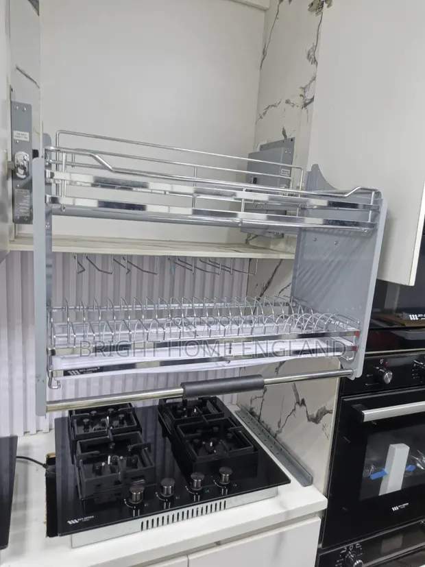 Brand New Pull Down Plate Rack - 1