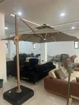 Umbrella na Tankin Ruwa na Rana tare da Kasa - 2