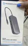Powerology 512GB USB-C Hub SSD Drive - 1