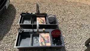 Kitchen Sink with Plate Rack - Brand New