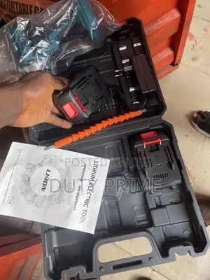 Cordless Lithium Electric Impact Wrench/Drill Set (Dual Battery)