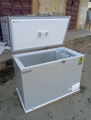 Sabon Scanfrost 300L Inverter Chest Freezer - Silver