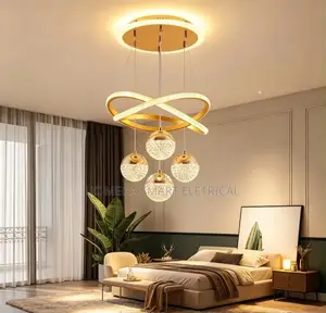 High-End LED Chandelier for Modern Luxury Living Rooms