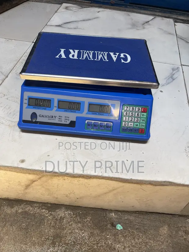 GAMMRY Digital Price Computing Scale (40kg) - 1
