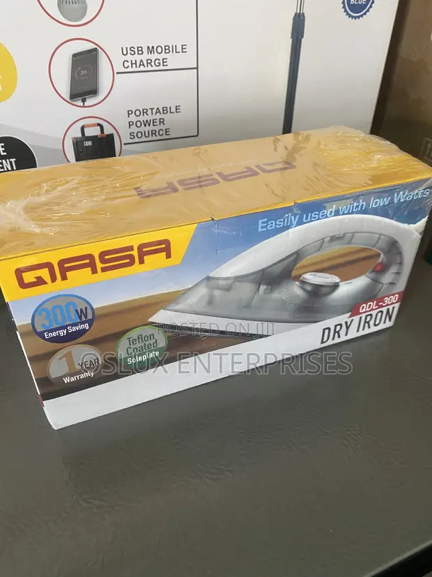Qasa Solar Dry Iron (300W) - 1
