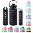 3-in-1 Motivational Ruwan Sama Mai Alamar Lokaci (2000ml/900ml/300ml) - 2