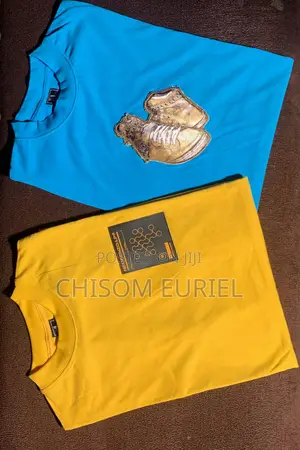 Unisex Cotton T-Shirt - Yellow, XL