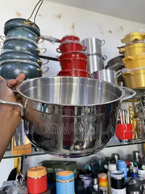 5-Piece Stainless Steel Pots Set