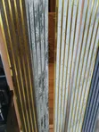 WPC Decorative Wall Panel - Gold Trim, Marble Effect - 1
