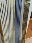 WPC Decorative Wall Panel - Gold Trim, Marble Effect - 2