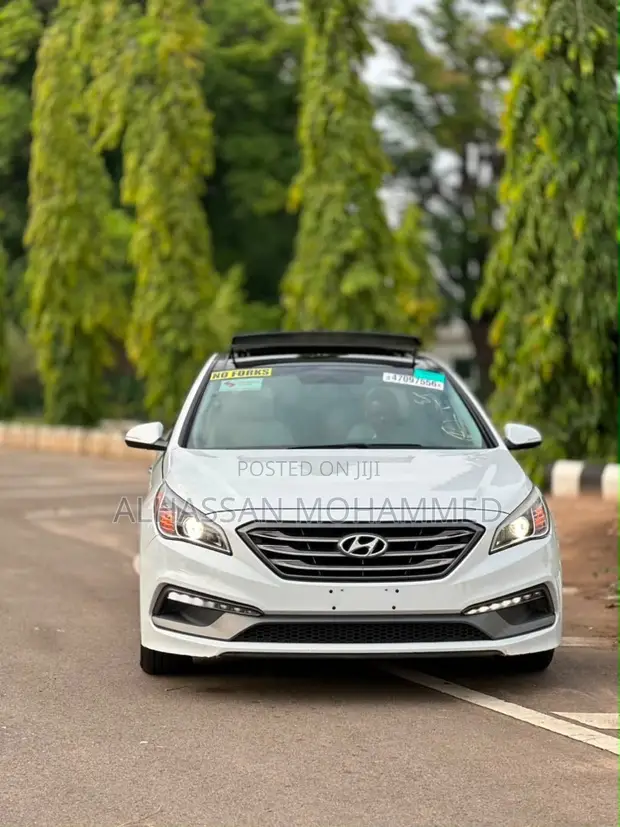 2016 Hyundai Sonata Limited Sedan FWD (2.4L) White - 1