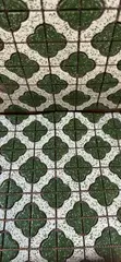 Green Butterfly Design Mosaic Tiles - 2