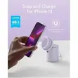 Anker 623 MagGo 2-in-1 Wireless Charging Station - Lilac Purple - 1