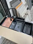 Master Kitchen Sink with Plate Rack - 1