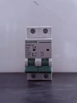 Suntree SCB8-63 32A AC MCB - Double Pole