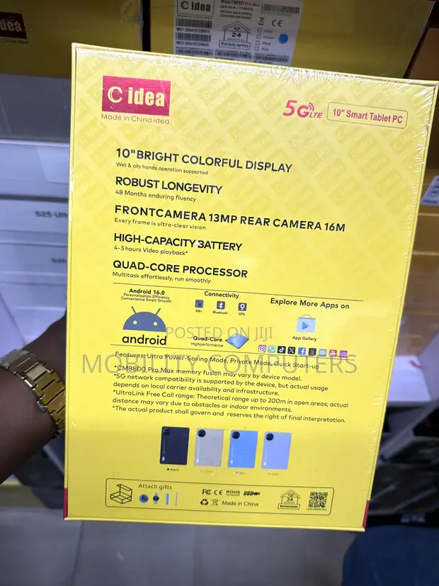 New C idea CM8800 Plus 1TB Android Tablet - 1