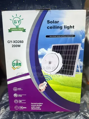 200W Hasken Rufi na Rana - Sabon Abu