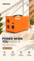 Haisic HS1120 Portable Power Inverter - 2