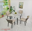 Home Interiors Simple Ceramic Dining Table Set (4-Seater) - 2