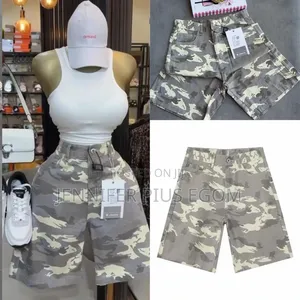 Stylish Camouflage Cargo Shorts