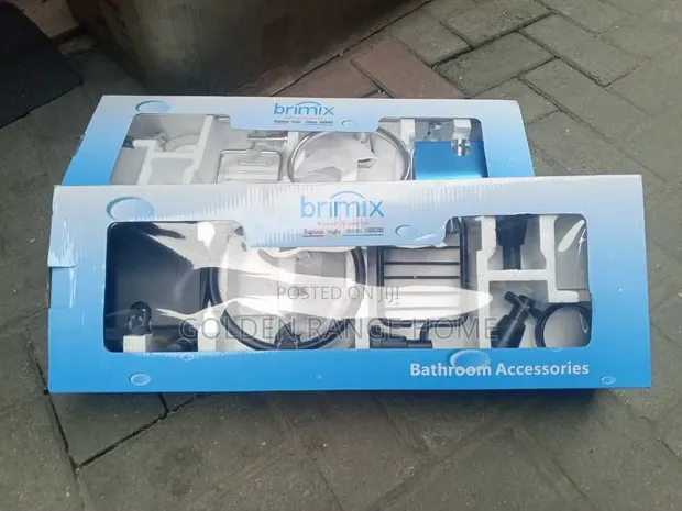 Black Brimix Bathroom Accessories Set - 1