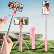 3-in-1 Portable Bluetooth Selfie Stick Tripod with Remote - 1