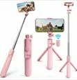 3-in-1 Portable Bluetooth Selfie Stick Tripod with Remote - 2