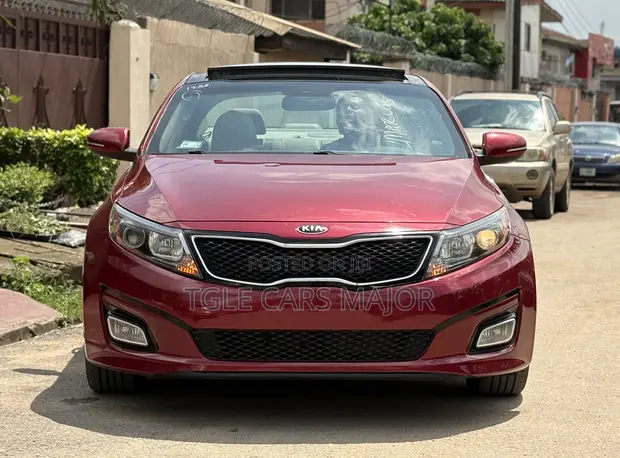 2014 Kia Optima EX Red Sedan - 1