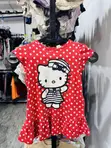 Thrift Baby Girl Gown - Red - 1
