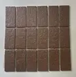 Dark Brown Mosaic Bricks Tiles (2/4) - 1