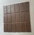 Dark Brown Mosaic Bricks Tiles (2/4) - 2