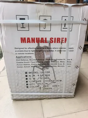 Manual Alarm Singer Machine