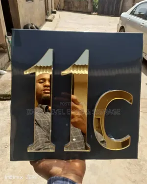 Customised House Number Signage