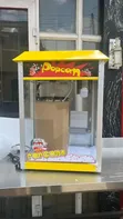 Yellow Popcorn Machine - Commercial Grade - 1