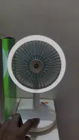 Duration Power Rechargeable Table Fan mai Haske - 1