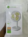Duration Power Rechargeable Table Fan mai Haske - 3